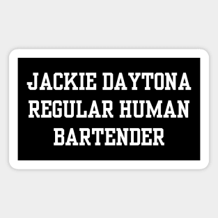 Jackie Daytona Magnet